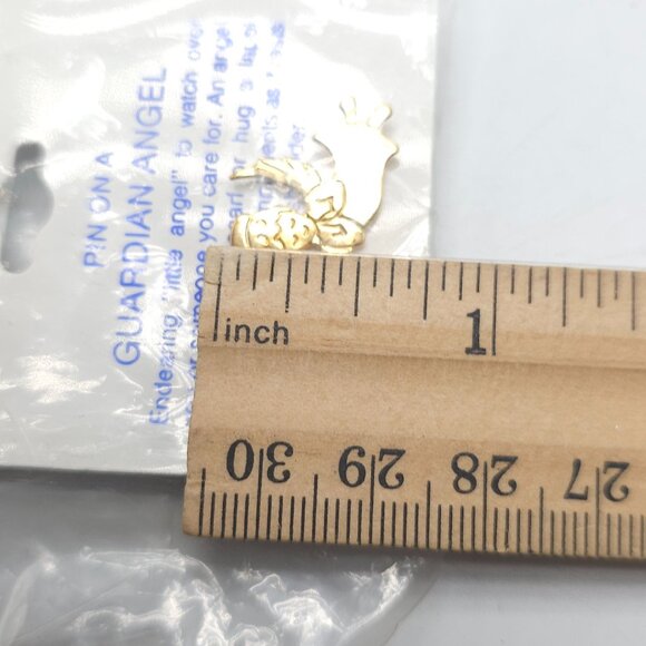 Guardian Angel Lapel Pin New Old Stock - Picture 4 of 4